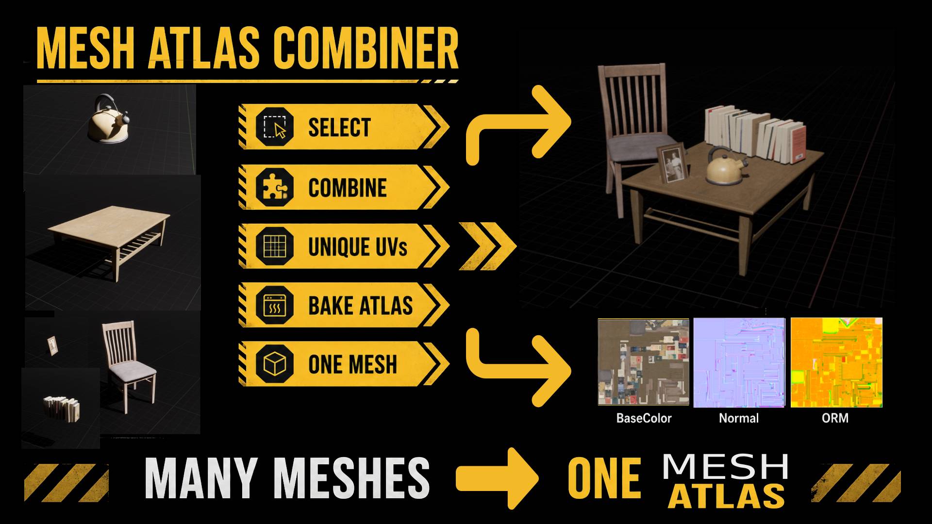 Advanced Mesh Atlas combiner cover